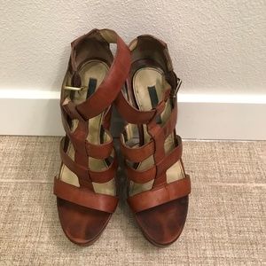 Rachel Zoe Platform Wedge Sandals